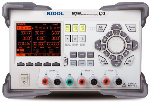 Linear Dc Power Supply Triple Output - Rigol DP832 3-kanaals programmeerbare lineaire DC-voeding