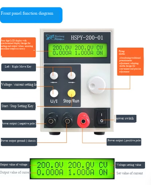 4-cijferige DC laboratoriumvoe - Switching Dc Power Supply 300V 1A recensie en prijs